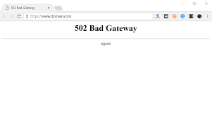 خطای 502 Bad Gateway چیست